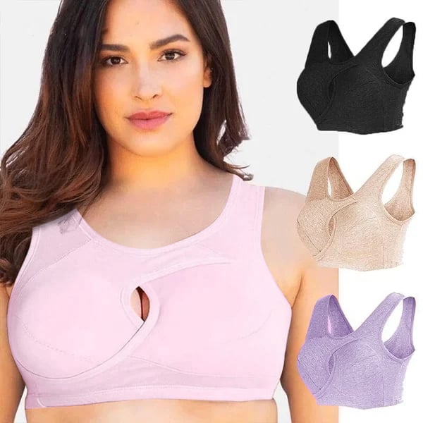 Achetez 1, recevez-en 2 gratuites dès maintenant 😍 – Soutien-gorge sans armature en pur coton, effet liftant anti-affaissement immédiat