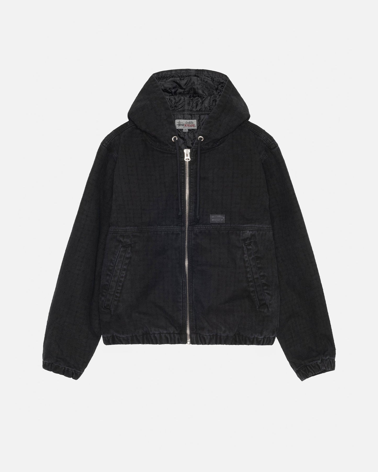 BLOUSON DE TRAVAIL TOILE AIGUILLETÉE