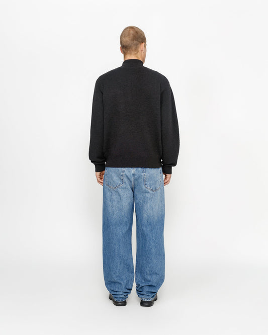 PULL COL MONTANT DEMI-ZIP