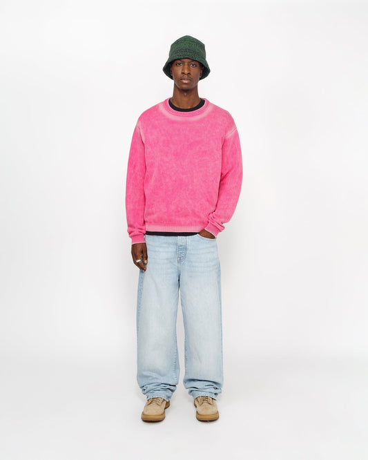 PULL EN TRICOT DE COTON DÉLAVÉ