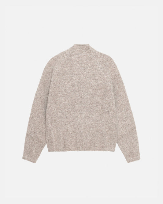 MOCK-NECK EN SHERPA MÉLANGE DE LAINE