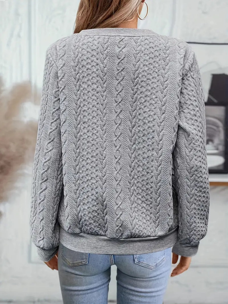 ✨Meilleures ventes 2025 - Sweat-shirt 1✨ Sweat-shirt élégant à imprimé serpent pour femme, fermeture éclair, manches longues, col rond, décontracté