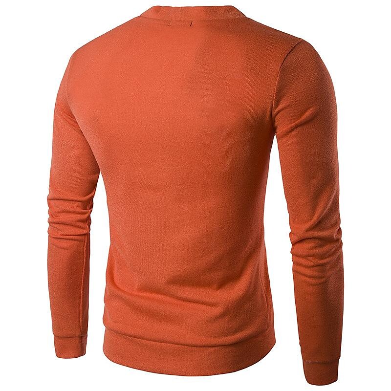 Cardigan en maille col V uni pour homme
